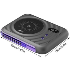 تصویر فن هیتر و صفحه گرمکن دوکاره NBD08 