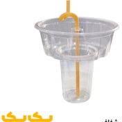 تصویر ظرف هولدر سیب زمینی سوخاری بزرگ شفاف ۳۰۰ عددی 