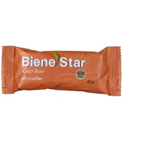 تصویر پروتئین بار کتو بین استار بسته 6 عددی biene star keto protein bar