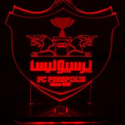 تصویر چراغ خواب تیم فوتبال پرسپولیس مدل هفت رنگ 