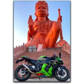 تصویر تابلو موتور نینجا کاوازاکی 