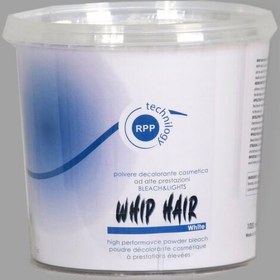 تصویر پودر دکلره سفید whip hair با قدرت باز کنندگی تا پایه 9 بر روی موهای نرمال و معمولی بدون هیچ اسیبی و مناسب برای شارژ های 