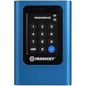 تصویر Kingston IronKey Vault Privacy 80 1.92TB External SSD | FIPS 197 | XTS-AES 256 گیگابایت رمزگذاری شده | پین صفحه لمسی | حفاظت از داده های امن | IKVP80ES/1920G Kingston IronKey Vault Privacy 80 1.92TB External SSD | FIPS 197 | XTS-AES 256GB Encrypted | Touch Screen PIN | Secure Data Protection | IKVP80ES/1920G