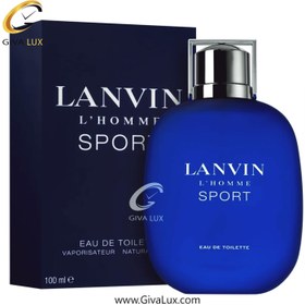 تصویر ادو تویلت مردانه لنوین اورجینال مدل Lanvin L`Homme Sport | لهوم اسپرت حجم 100 میل کد محصول:75124