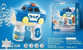تصویر تفنگ حباب ساز ماشین پلیس 