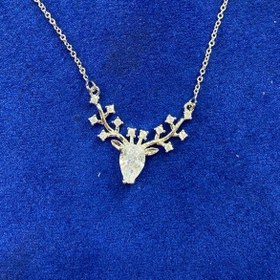 تصویر گردنبند گوزن جواهری Jewelry deer necklace