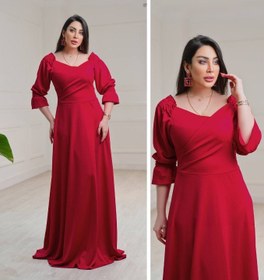 تصویر لباس مجلسی و شب ماکسی مدل نازیلا - مشکی / سایز4- 48/50 Dress and long night