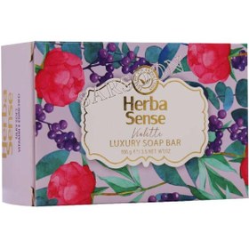 تصویر صابون هرباسنس آردن مناسب انواع پوست 100 گرم Arden Herba sense Luxury Soap Bar 