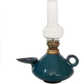 تصویر چراغ پیه سوز سفالی 