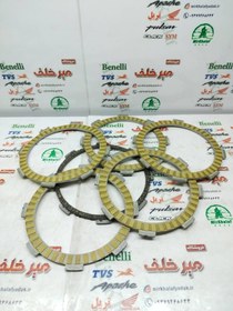 تصویر صفحه کلاچ موتور پالس NS 200 , NS 160 150 ان اس هندی و RS ار اس (6عددی) 