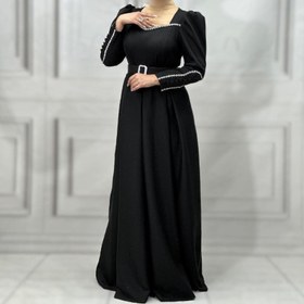 تصویر لباس مجلسی زنانه مدل گندم - 1 Lebase majlesi zanane