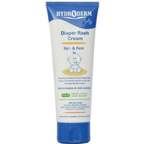 تصویر کرم ضد سوختگی پا نوزاد هیدرودرم 75گرم Diaper Rash Cream safe & pure