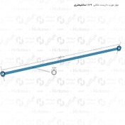 تصویر مهار مورب داربست مثلثی ۱۷۰ سانتی متری 