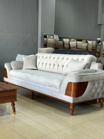 تصویر مبل راحتی چستر آراد ۸ نفره تختشو - مازراتی Ali Sofa