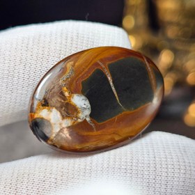 تصویر نگین سنگ طبیعی سپتارین معدنی مراکش 