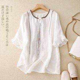 تصویر شومیز نخی 