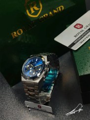 تصویر شرکتی اورجینال رویال گرند نقره ای صفحه سرمه ای(ROYAL GRAND) 