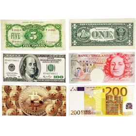 تصویر پاکت پول اسکناس 100تایی 