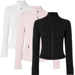 تصویر ژاکت Lululemon Define Nulu Jacket زیپ همرنگ 