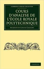 تصویر دانلود کتاب Cours D’analyse de L’École Royale Polytechnique ویرایش 1 کتاب انگلیسی Cours D’analyse de L’École Royale Polytechnique ویرایش 1