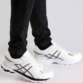 تصویر کتونی اسپرت مردانه مدل اسیکس سفید - مردانه4 shoes sports men