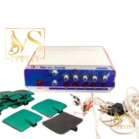 تصویر دستگاه لاغری فارادیک پنج کانال ده پد استارمکس بیوتی STAR-MAX BEAUTY stimulator slimming device