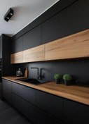 تصویر کابینت های مدل هایگلس و ام دی اف پاک چوب AGT یلدیز 