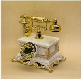 تصویر تلفن رومیزی سلطنتی - سفید 