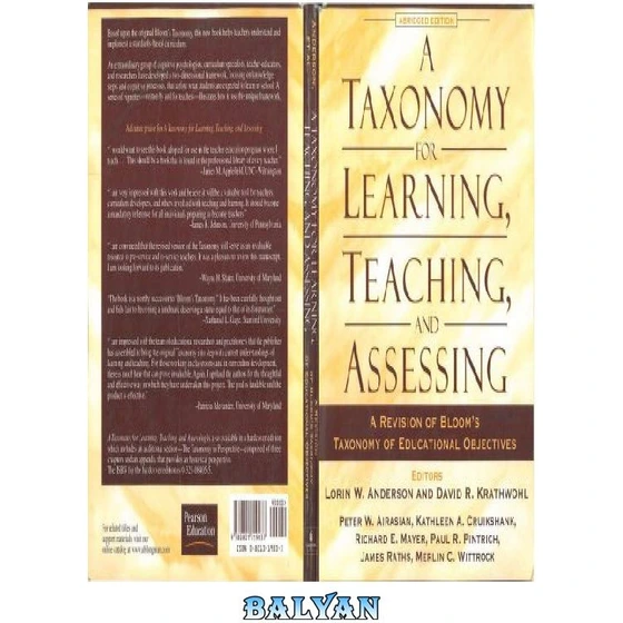 خرید و قیمت دانلود کتاب A taxonomy for learning teaching and assessing ...