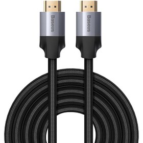 تصویر کابل 5 متری HDMI باسئوس مدل CAKSX-E0G Baseus Quality Life EFFICIENT Work 4K V2 CAKSX-E0G 5m HDMI Cable