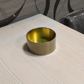 تصویر ظرف خاتم زعفران + ظرف فلزی خاتم “4 سایز مختلف” 
