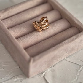 تصویر انگشتر مدل پیچک 