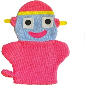 تصویر لیف حمام کودک مدل عروسکی کد 0012 