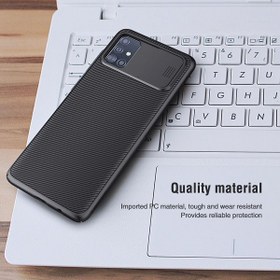 تصویر کاور نیلکین مدل CAMSHIELD مناسب برای گوشی موبایل سامسونگ GALAXY A51 Nillkin CamShield cover suitable for Samsung Galaxy A51 mobile phone