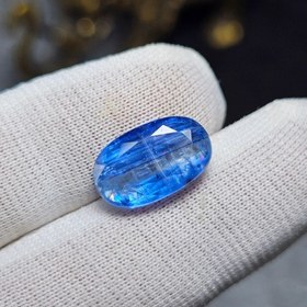 تصویر نگین سنگ طبیعی کیانیت معدنی کد 34896 