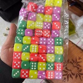 تصویر تاس رنگی وارداتی 