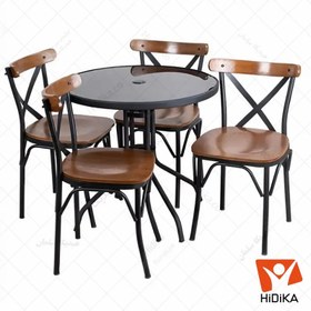 تصویر میز جا چتری دار 