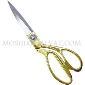 تصویر قیچی خیاطی دسته طلایی مدل 23LH027 