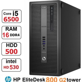 تصویر کیس کامپیوتر HP EliteDesk 800 G2 tower core i5 6500 رم16 