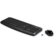 تصویر کیبورد و ماوس بی سیم اچ پی مدل CS300 ا HP CS300 Wireless Keyboard and Mouse HP CS300 Wireless Keyboard and Mouse