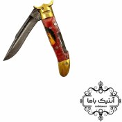 تصویر چاقو قدیمی دستساز زنجان قدیمی 