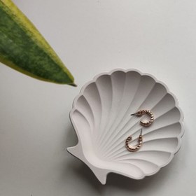 تصویر ظرف دکوری مدل صدف 