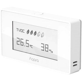 تصویر سنسور دما و تشخیص کیفیت هوا هوشمند آکارا مدل Aqara TVOC Air Quality Monitor (سفارشی 25 روز کاری) 