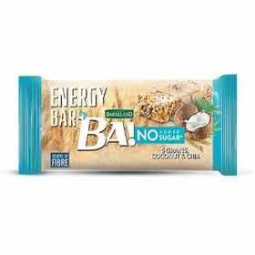 تصویر انرژی بار غلات ۵ میوه استوایی باکالند ۴۰ گرمی bakalland energy bar