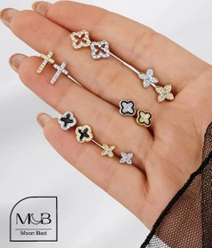 تصویر پیرسینگ گوش جواهری مدل PG1011 