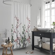 تصویر پرده حمام دلفین مدل jack-7766 سایز 180x200 سانتی متر 