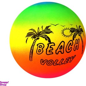 تصویر توپ بادی مدل ساحل 