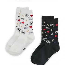 تصویر جوراب زنانه کارل لاگرفلد Karl Lagerfeld 