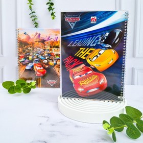 تصویر دفتر خط دار مجلد پسرانه ۸۰ برگ 