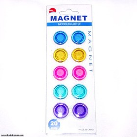 تصویر مگنت گرد كوچک 2010 
